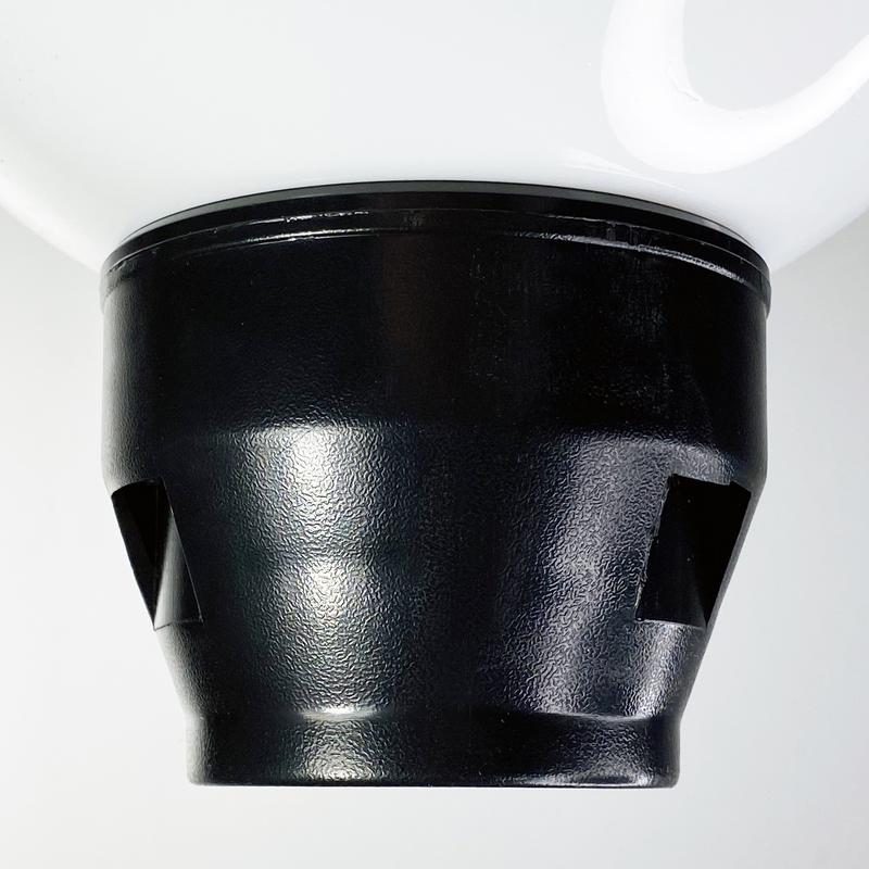 Светильник НТУ 06-40-01 "Шар" 200 Г IP55 опал ПММА/корпус черн. Элетех 1030480229