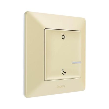 Выключатель умный беспроводной сценарный Valena Life "День/Ночь" сл. кость Netatmo 752289