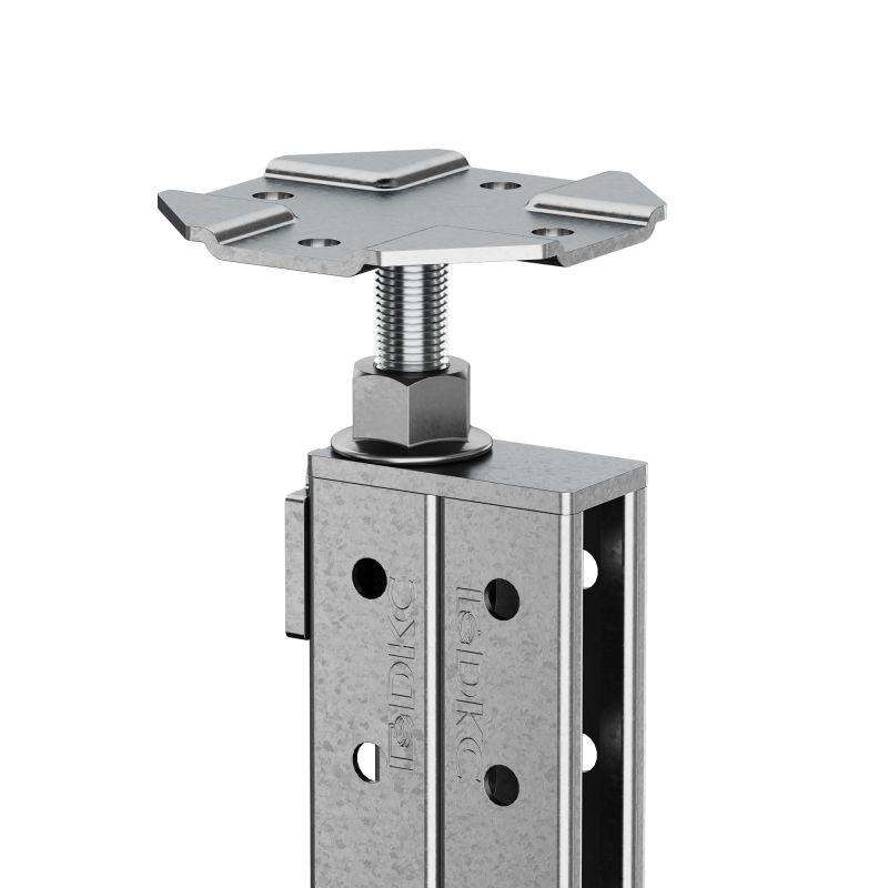 Стойка фальшпола двойная L925мм регулировка 895-955мм DKC STD0925