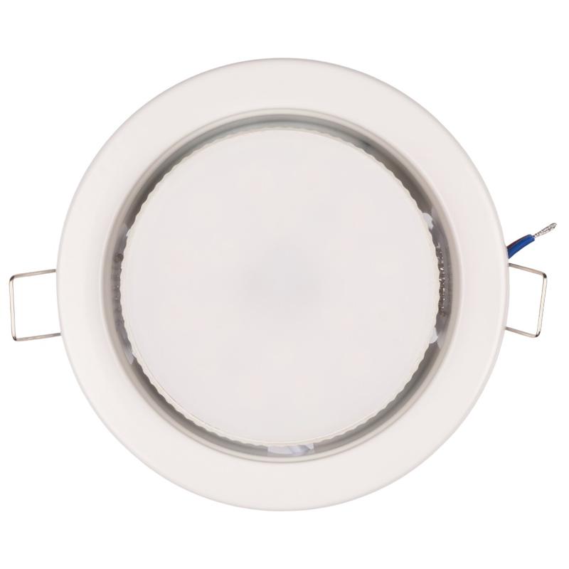 Светильник PGX53 10639.1 106х39мм под лампу GX53 до 20Вт встраив. бел. (пакет) JazzWay 5067080