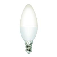 Лампа светодиодная LED-C37-5W/4000K/E14/FR/SLS 5Вт свеча матовая 4000К бел. свет E14 Volpe UL-00008793