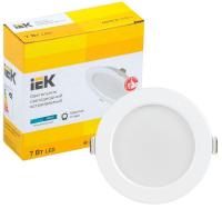 Светильник светодиодный ДВО 1611 7Вт 4000К IP20 круг бел. IEK LDVO0-1611-07-4000-K01