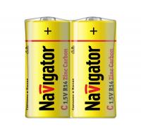 Элемент питания солевой 94 760 NBT-NS-R14-SH2 (шринка 2шт) Navigator 94760