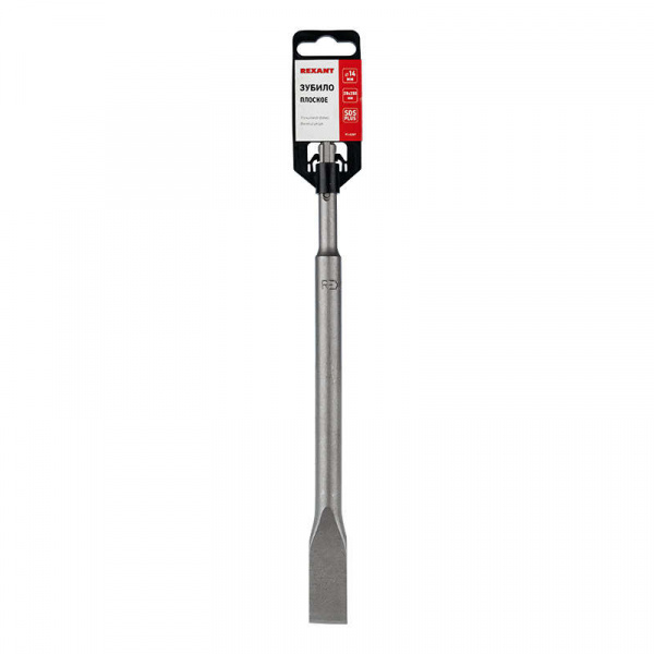 Зубило плоское 14х20х250 мм SDS PLUS Rexant 91-0207
