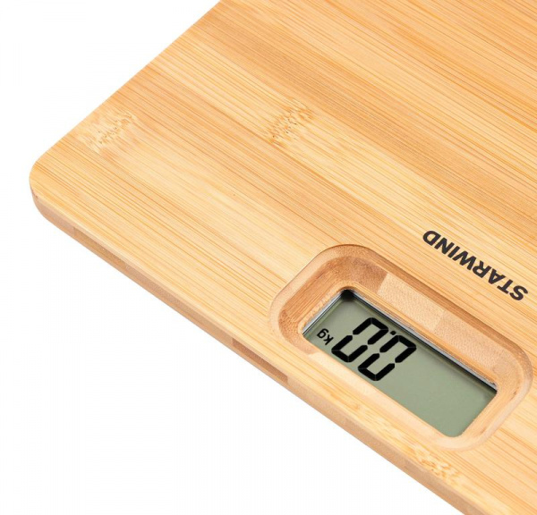 Весы напольные электронные SSP6070 макс.180кг бамбук STARWIND 1198333